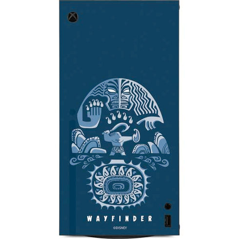 Disney Princess Moana Wayfinder XBox Series X Digital Edition Console Skin